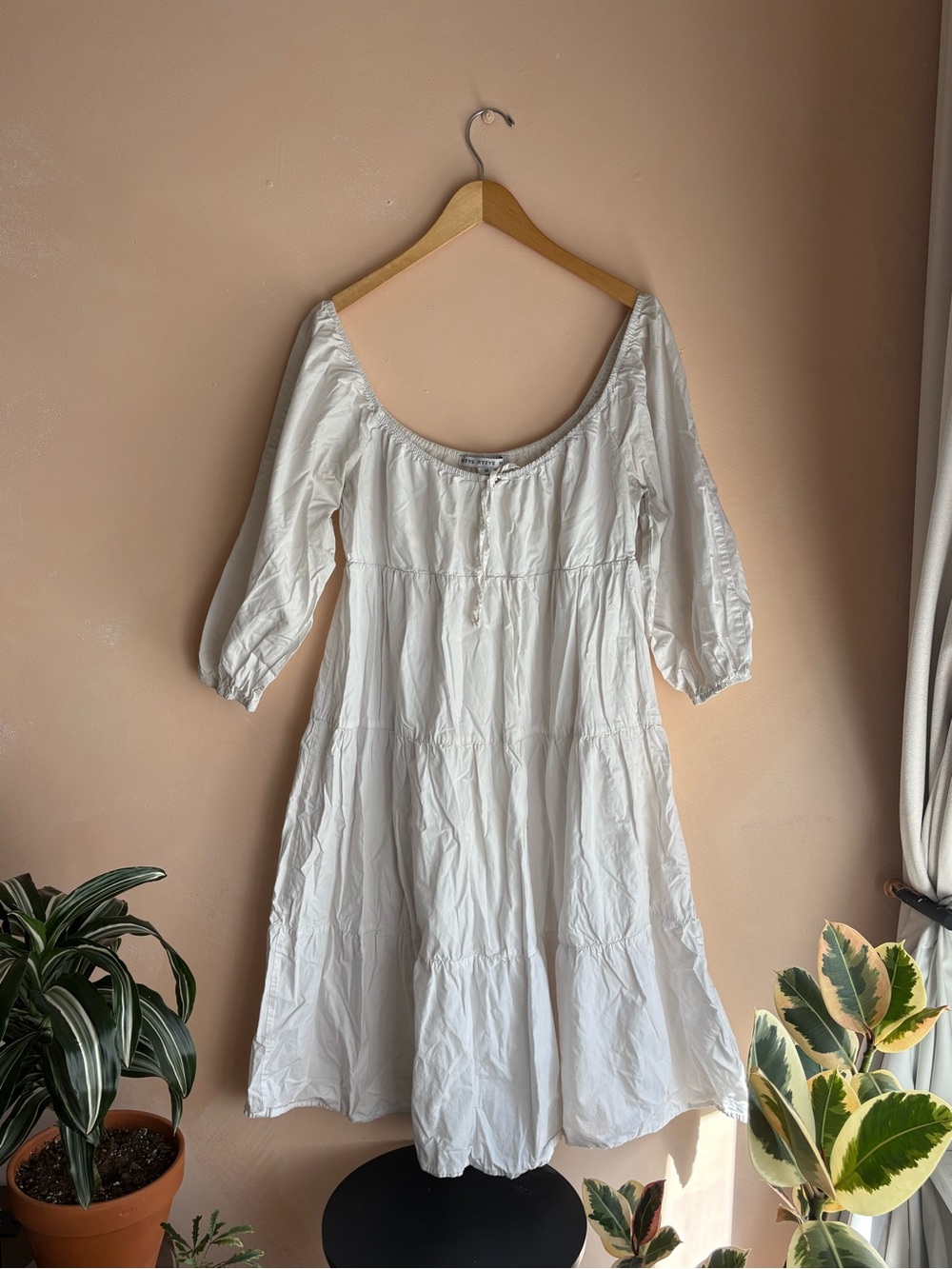 White Milkmaid Dress